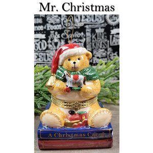 Mr Christmas A Christmas Carol Night Before Christmas Musical Animated Ornament
